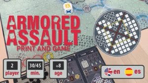 Armored Assault – print and play wargame PDF