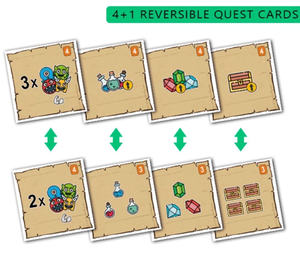 Dungeon Up 4 Dungeon Up – Print and Play Board Game PDF