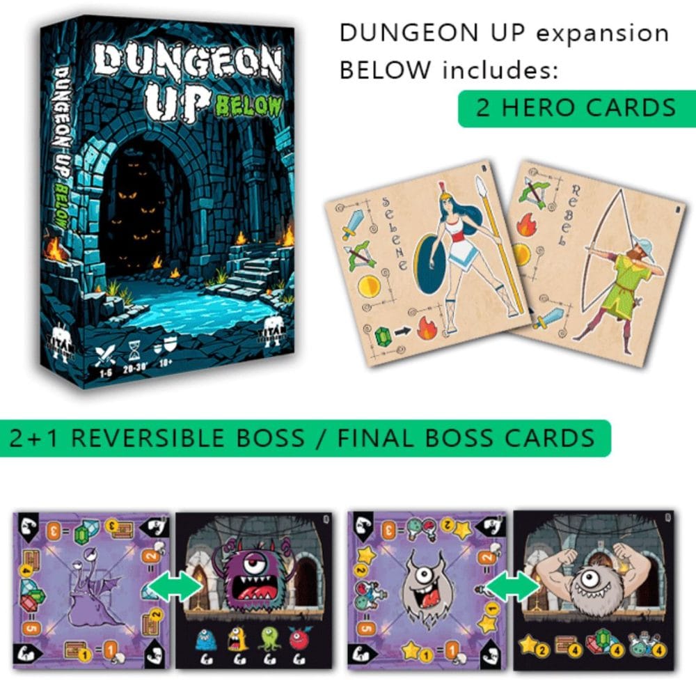 Dungeon Up 7 heroes and bosses