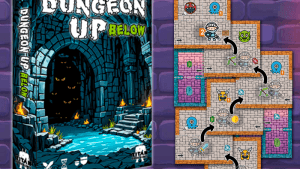 Dungeon Up Below Expansion – print and play dungeon board game PDF