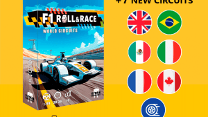 F1 Roll & Race: World Circuits Expansion – print and play racing game PDF