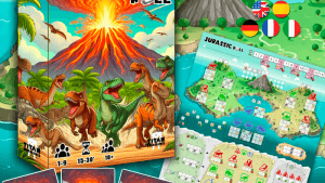 Jurassic Roll – print and play dice game PDF