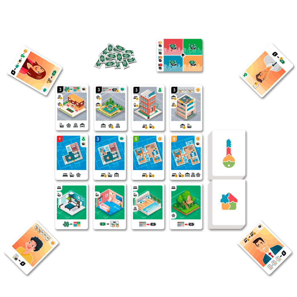 despliegue Off-Plan / Sobre Plano – Print and Play Board Game PDF