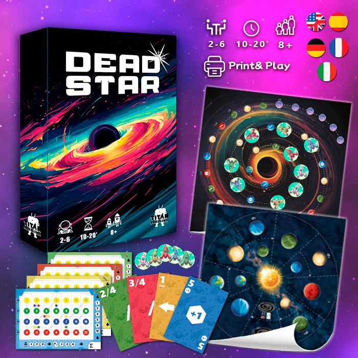 Dead Star – print and play board game PDF