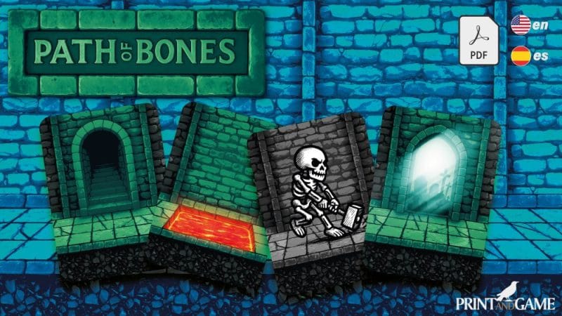 PATH OF BONES - Print and Play - PnP - Card game - pdf