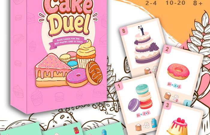 Cake Duel – Print and Play Board Game PDF