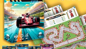 F1 Roll & Race – Print and Play Board Game PDF
